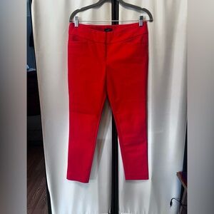 LOFT Bright Red Trousers